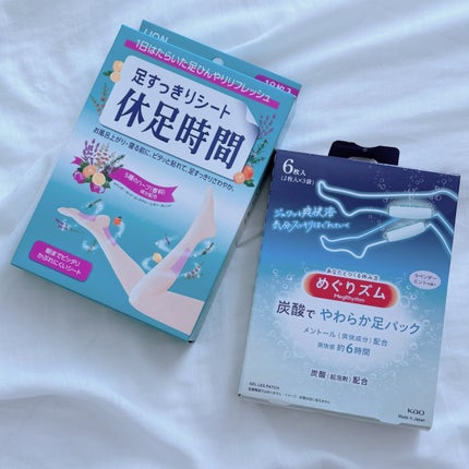 休足時間 足すっきりシート/休足時間/レッグ・フットケアを使ったクチコミ(7枚目)