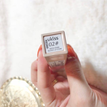 ネオンスターズリップティント/ukiss/リップティントを使ったクチコミ(9枚目)