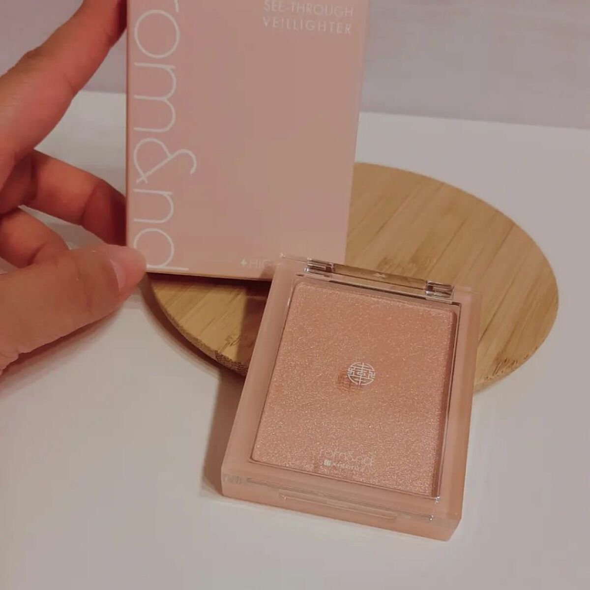 ヴェールライター/rom&nd/パウダーハイライトを使ったクチコミ（2枚目）