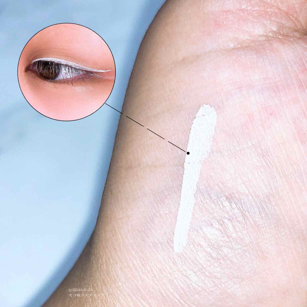 EYE OPENING LINER/UZU BY FLOWFUSHI/リキッドアイライナーを使ったクチコミ(4枚目)