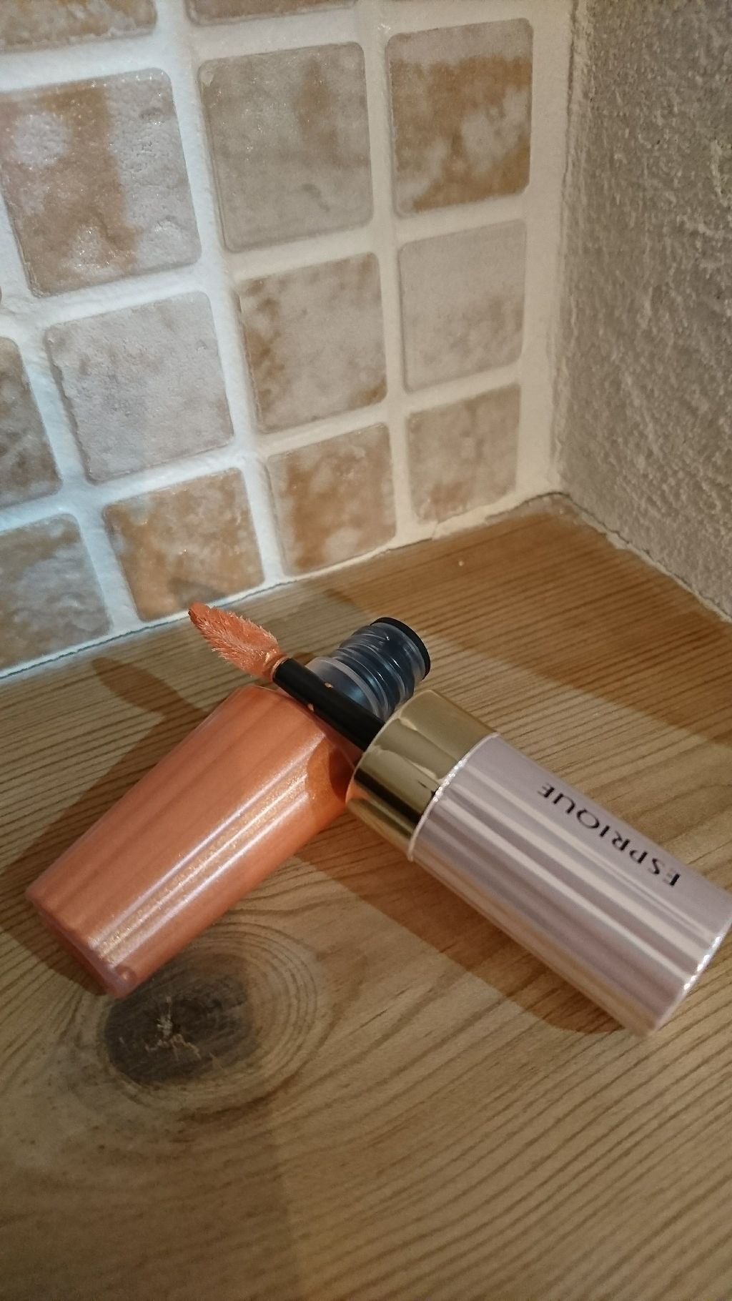 グロウ アイヴェール/ESPRIQUE/リキッドアイシャドウを使ったクチコミ（2枚目）