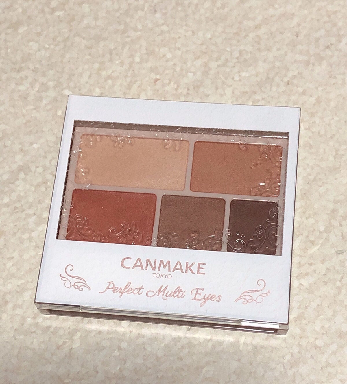 パーフェクトマルチアイズ/キャンメイク/アイシャドウパレットを使ったクチコミ(1枚目)