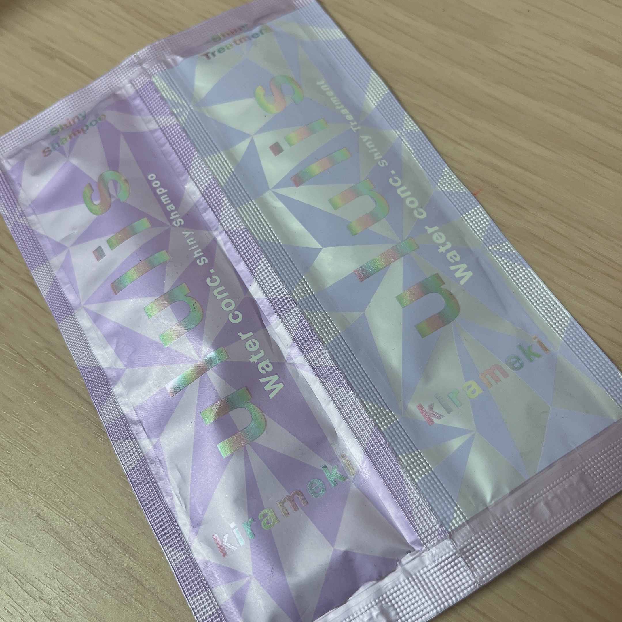 キラメキ ウォーターコンク シャイニー シャンプー/ヘアトリートメント/ululis/市販シャンプーを使ったクチコミ（1枚目）