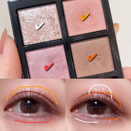 アディクション ザ アイシャドウ パレット/ADDICTION/アイシャドウパレットを使ったクチコミ(4枚目)