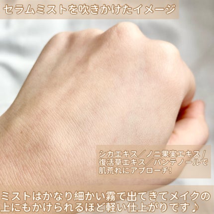 グリーンカーミングセラムミスト/Free Moment /ミスト状化粧水を使ったクチコミ(4枚目)