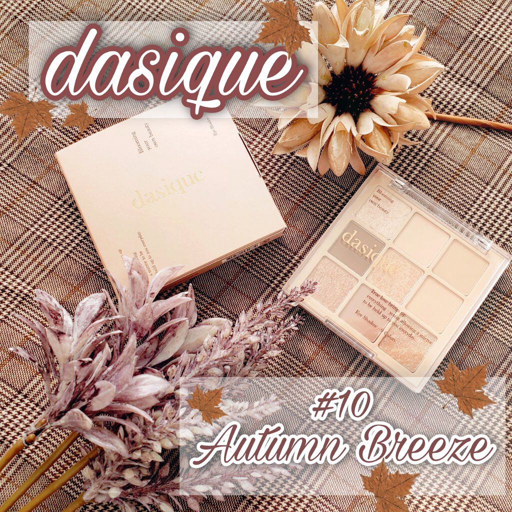 シャドウパレット/dasique/アイシャドウパレットを使ったクチコミ（1枚目）