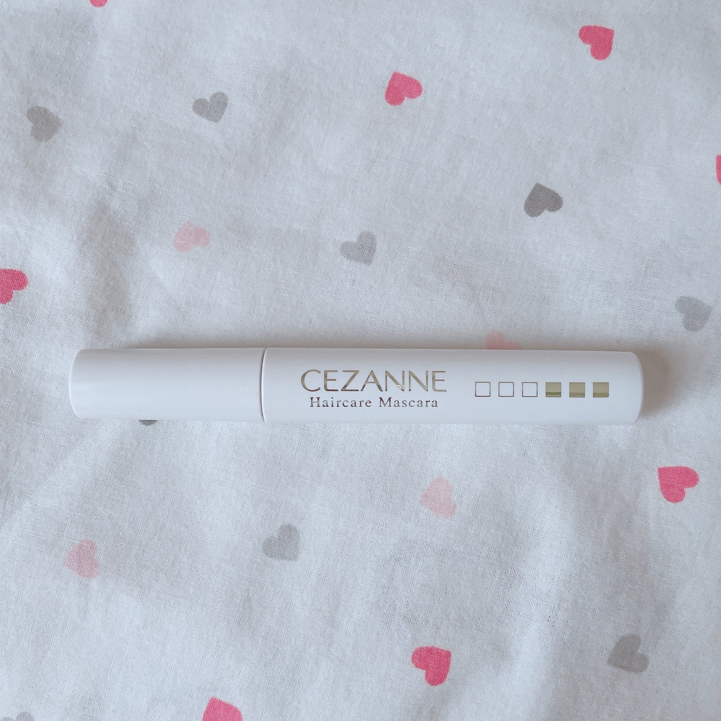 ヘアケアマスカラ/CEZANNE/ヘアジェルを使ったクチコミ(1枚目)