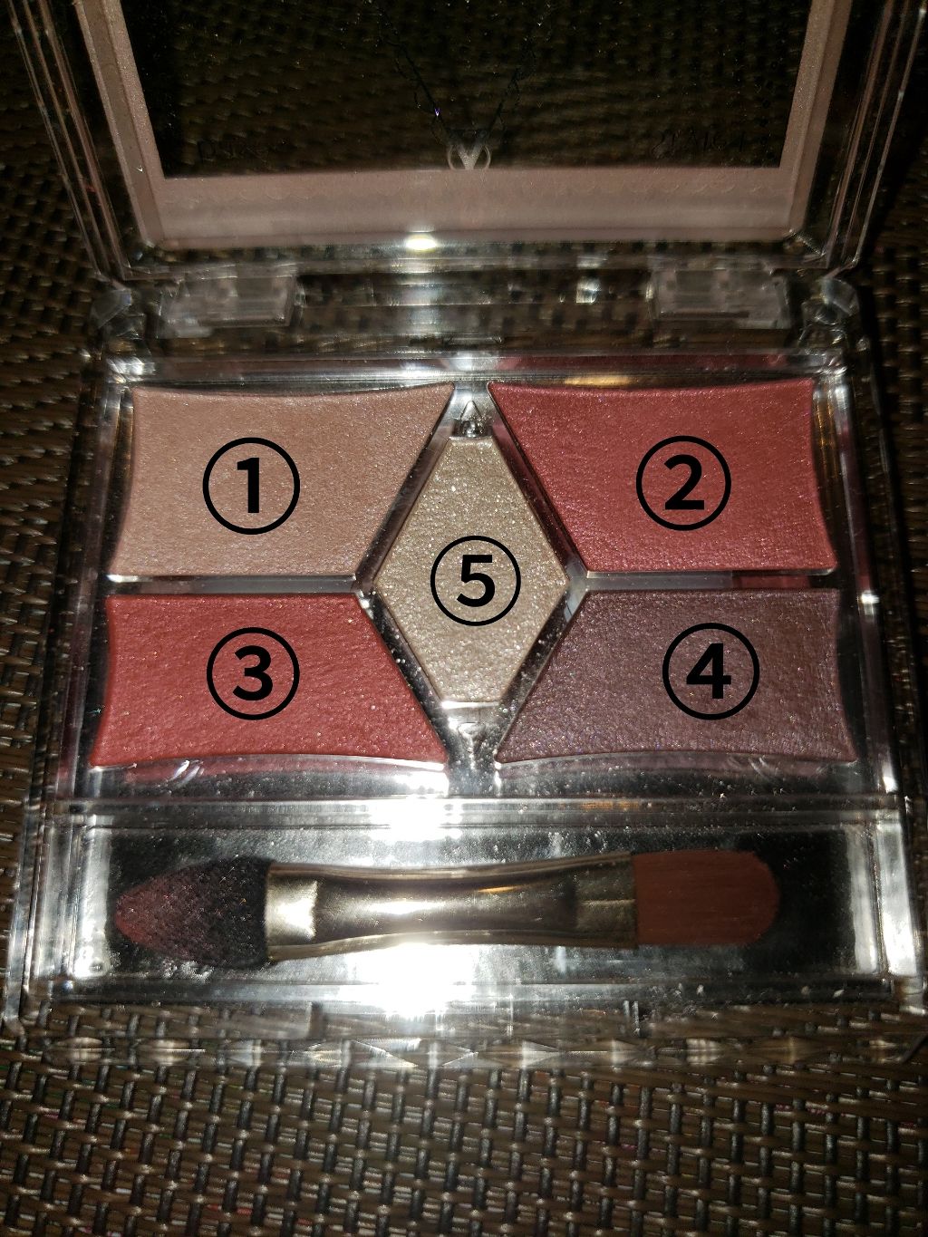【旧品】パーフェクトスタイリストアイズ/キャンメイク/アイシャドウパレットを使ったクチコミ（2枚目）