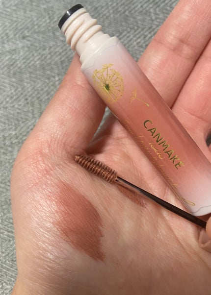 スマートミニアイブロウカラー/キャンメイク/眉マスカラを使ったクチコミ(1枚目)