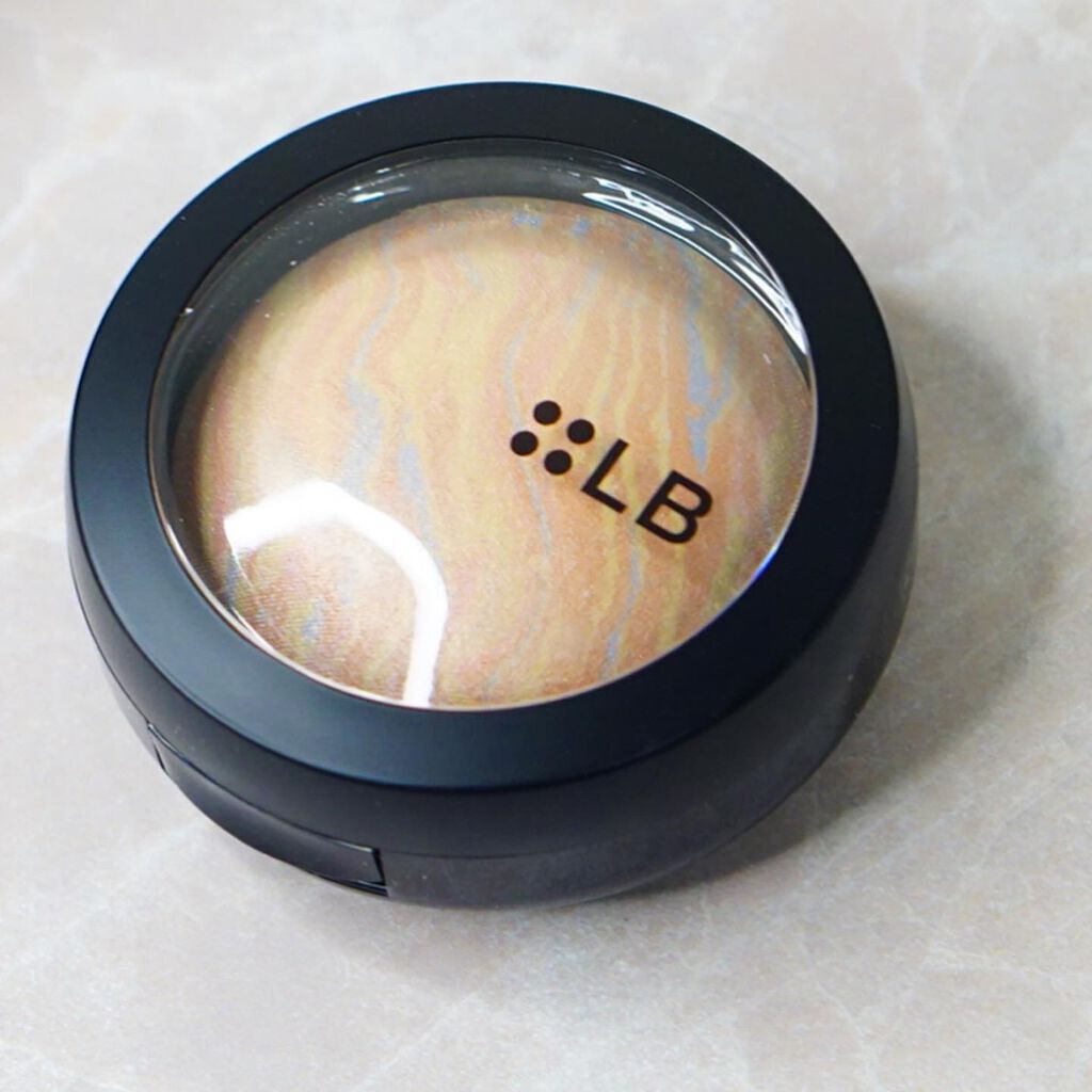 マーブルハイライター/LB/パウダーチークを使ったクチコミ(7枚目)