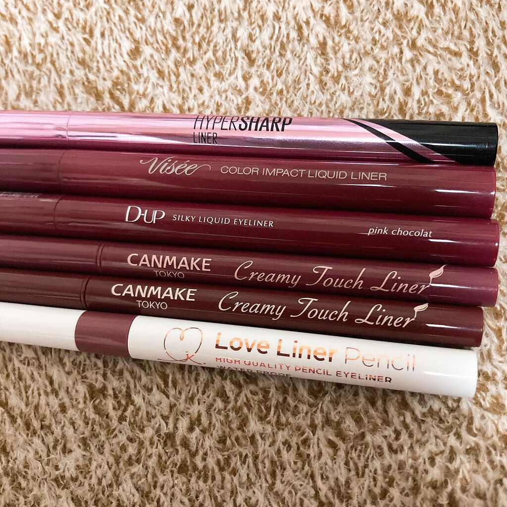 クリーミータッチライナー/キャンメイク/ジェルアイライナーを使ったクチコミ（3枚目）