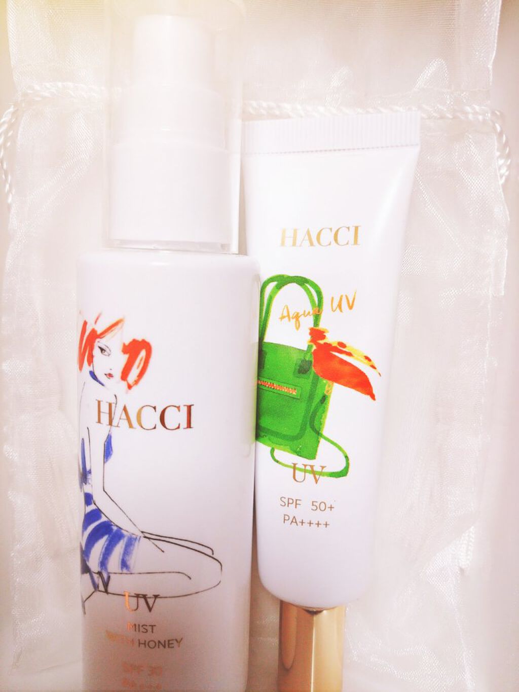 アクアUV L 〈日焼け止めミルク〉/HACCI/日焼け止め・UVケアを使ったクチコミ（1枚目）