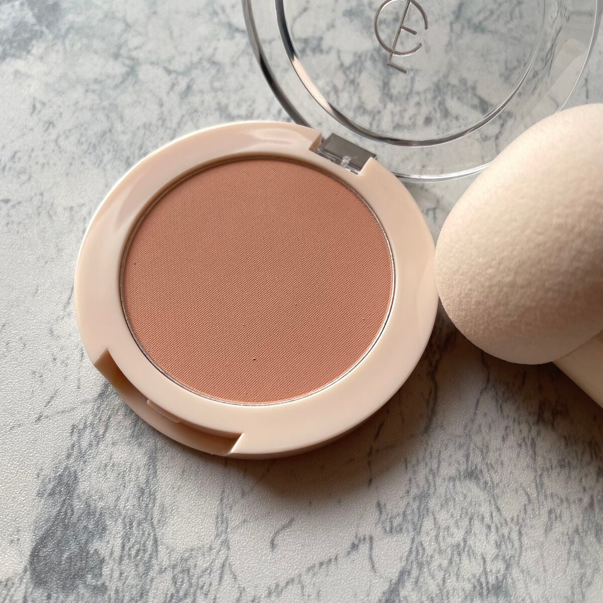 ピュアブラッシャー パフ付き/フォレンコス/パウダーチークを使ったクチコミ(1枚目)