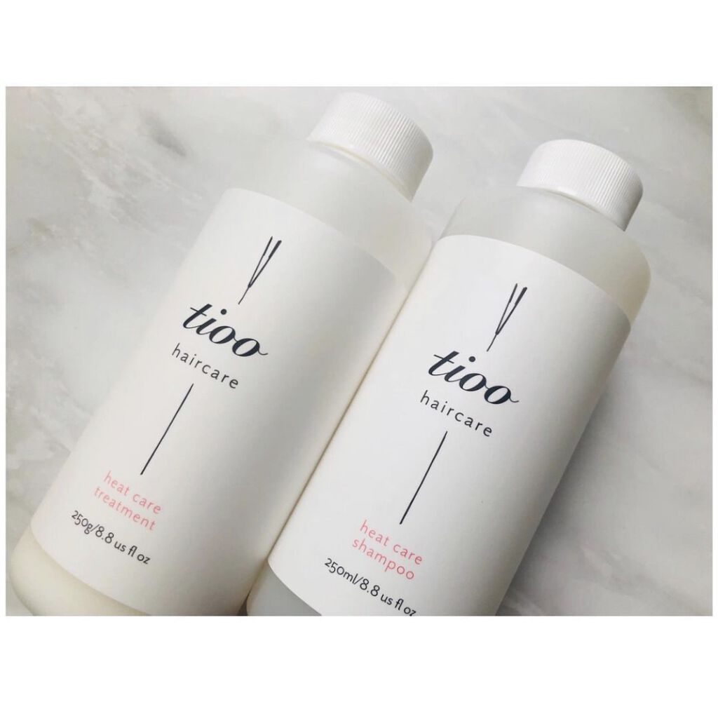ヒートケア シャンプー／トリートメント/tioo/サロンシャンプーを使ったクチコミ（1枚目）