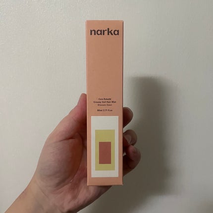 クリーミーベールヘアミスト ブロッサムダン/narka/ヘアミストを使ったクチコミ(3枚目)