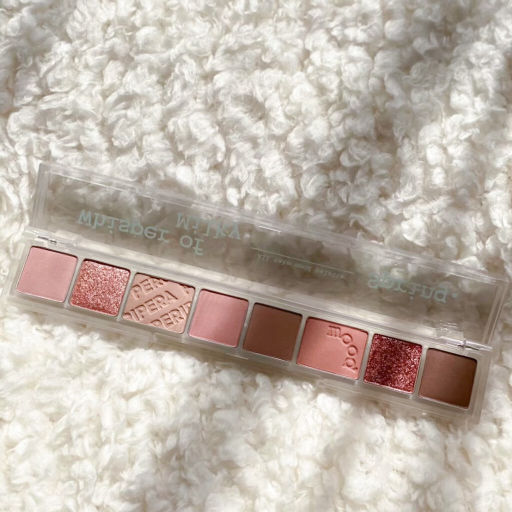 オール テイク ムード パレット(24AD) 【旧】05 WHISPER OF MILKY SPRING/PERIPERA/アイシャドウパレットを使ったクチコミ（2枚目）