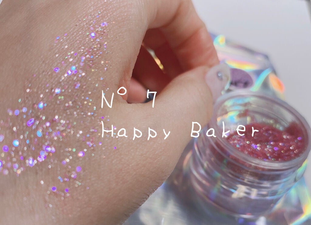 ゲットルーズグリッタージェル/unleashia/グリッターを使ったクチコミ(3枚目)