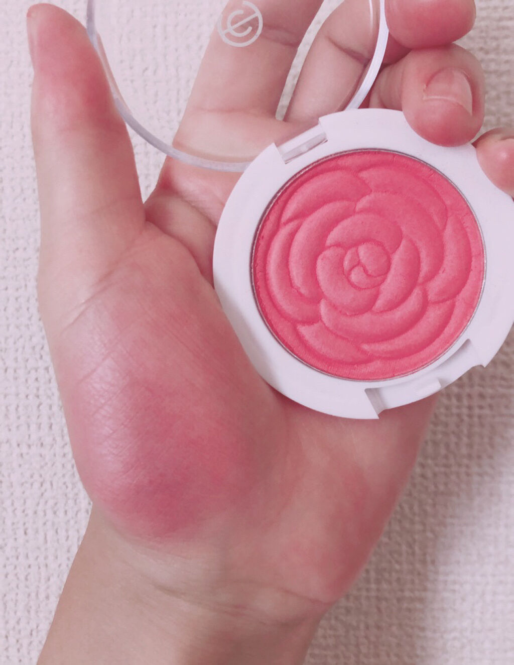 AC ローズチーク/AC MAKEUP/パウダーチークを使ったクチコミ（2枚目）