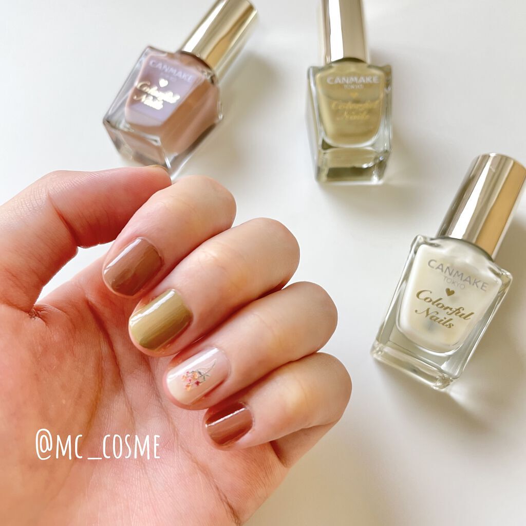 カラフルネイルズ/キャンメイク/マニキュアを使ったクチコミ（2枚目）