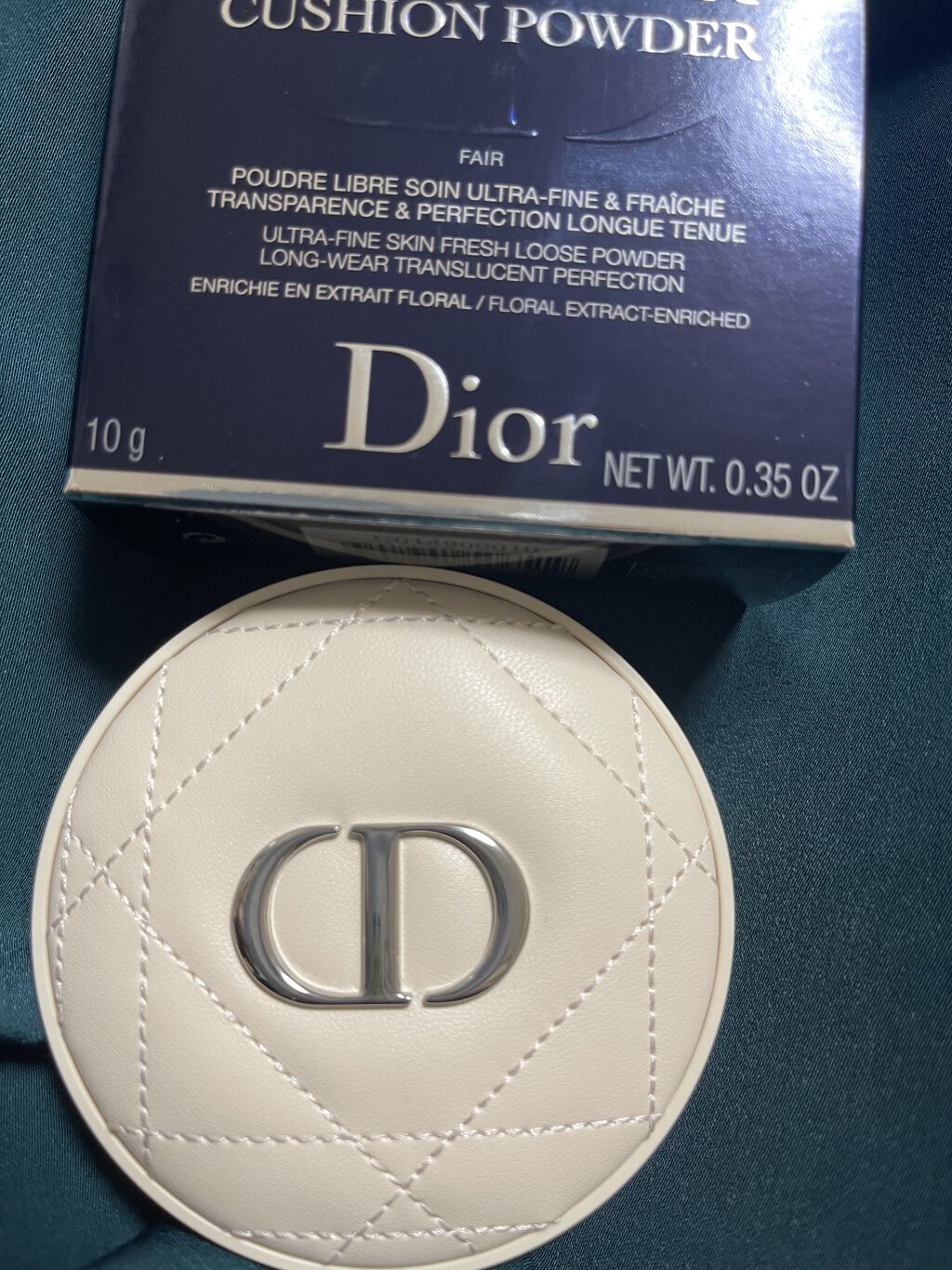 ディオールスキン フォーエヴァー クッション パウダー/Dior/ルースパウダーを使ったクチコミ（1枚目）
