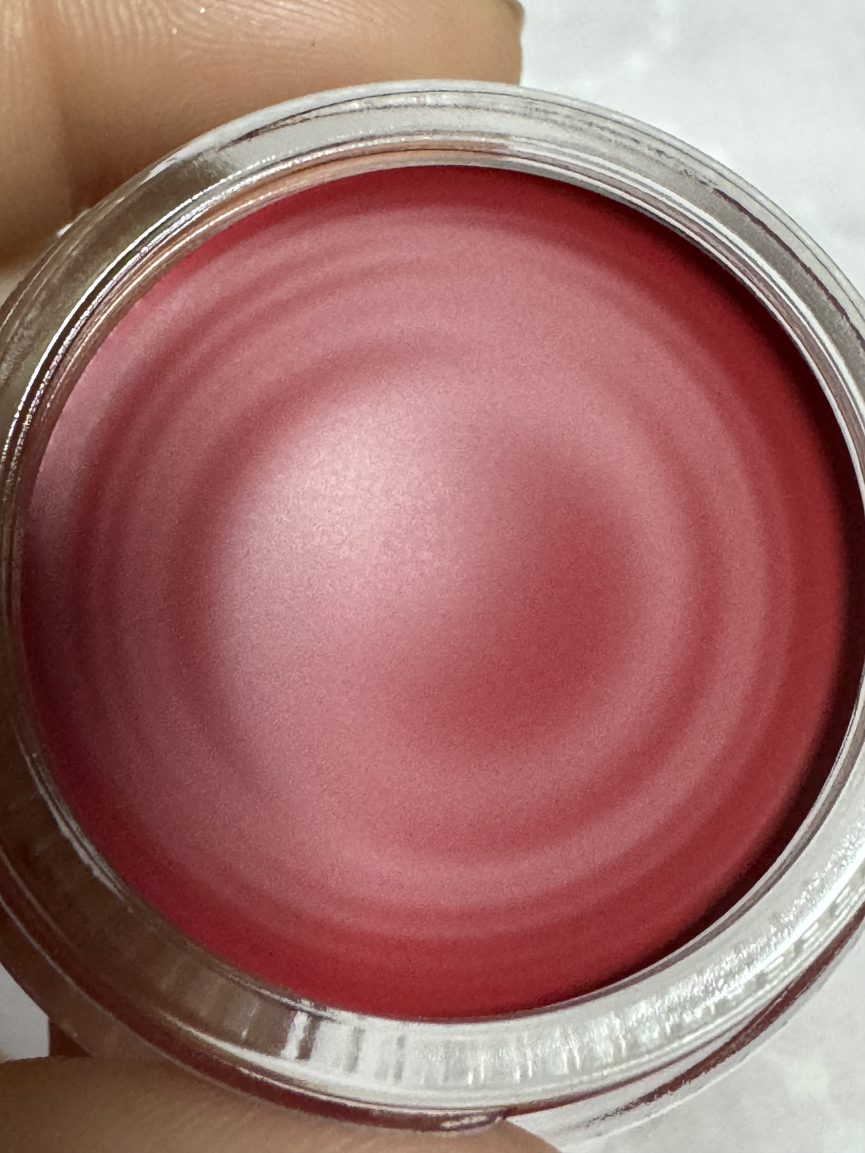 クリーム タッチ ブラッシュ & リップ S02 苺飴 -ICHIGOAME（限定色）/SUQQU/ジェル・クリームチークを使ったクチコミ（3枚目）