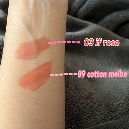 デュイフルウォーターティント/rom&nd/リップティントを使ったクチコミ(2枚目)