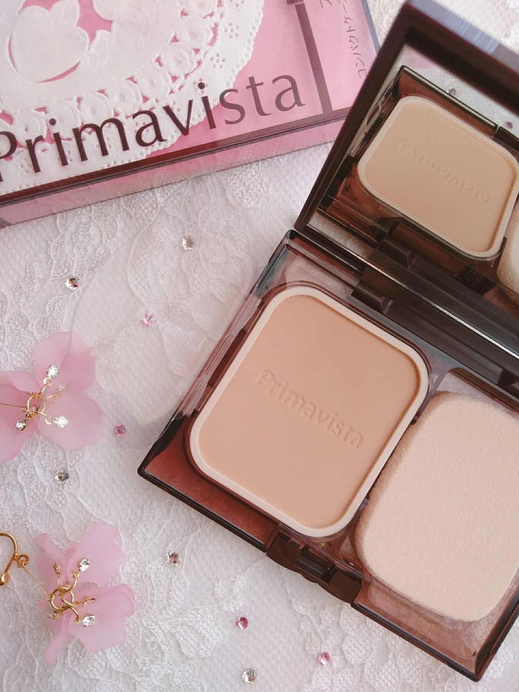 くずれにくい きれいな素肌質感パウダーファンデーション/プリマヴィスタ/パウダーファンデーションを使ったクチコミ（1枚目）