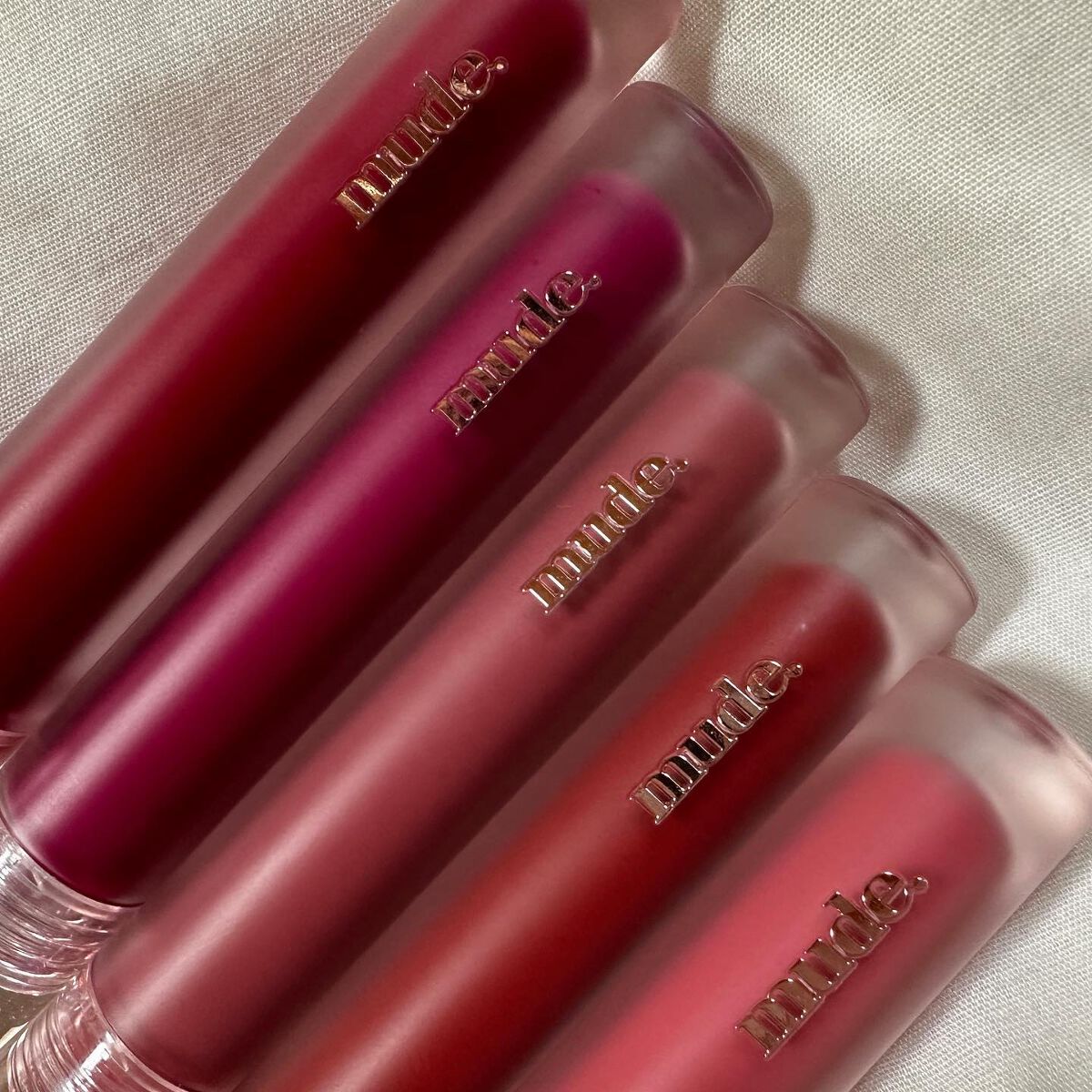 グラッセリップティント/mude/リップティントを使ったクチコミ(4枚目)