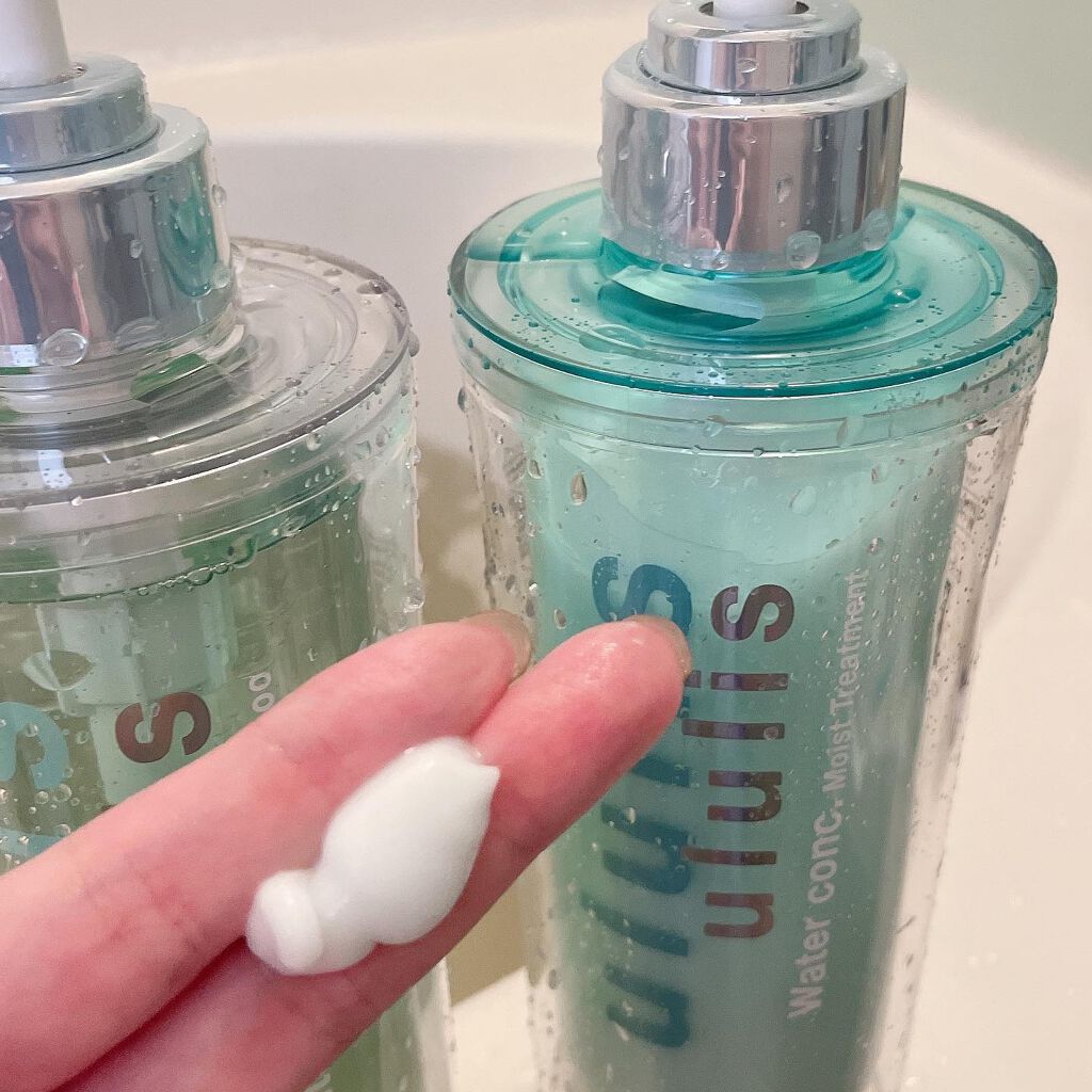 ウォーターコンク モイストシャンプー/ヘアトリートメント/ululis/市販シャンプーを使ったクチコミ（3枚目）