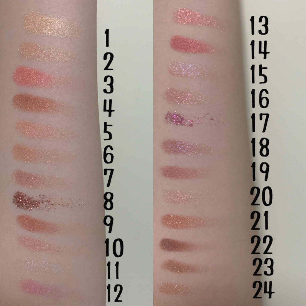 プロ ダズリング アイパレット グリッツ シャワー/CLIO/アイシャドウパレットを使ったクチコミ(3枚目)