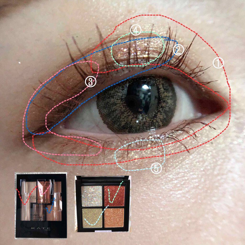 3Dアイブロウカラー/KATE/眉マスカラを使ったクチコミ(3枚目)