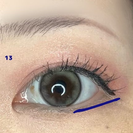 スーパープルーフ フィッティング ジェルアイライナー/COSNORI/ジェルアイライナーを使ったクチコミ(7枚目)