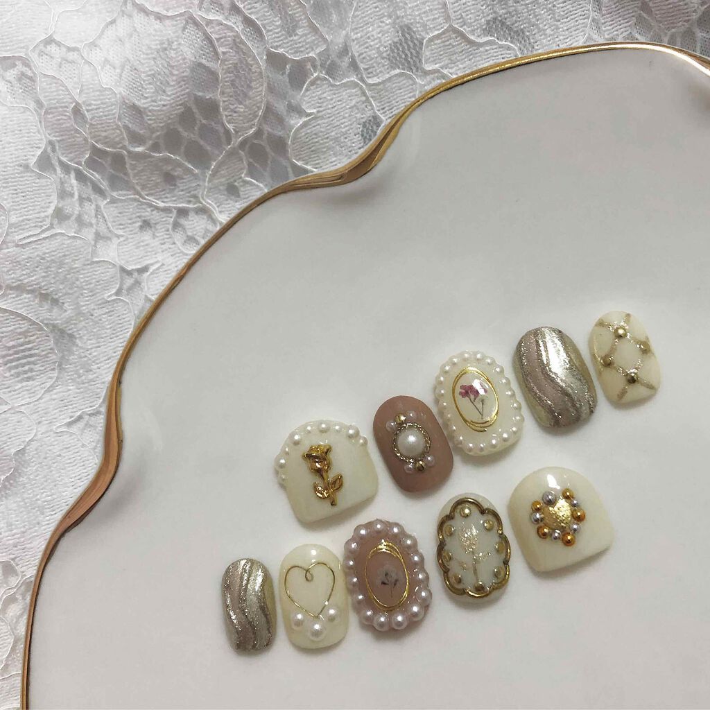 ネイルチップ用両面粘着テープ/セリア/ネイル用品を使ったクチコミ(4枚目)