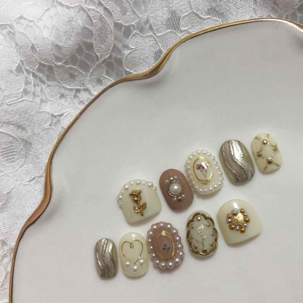 ネイルチップ用両面粘着テープ/セリア/ネイル用品を使ったクチコミ(4枚目)