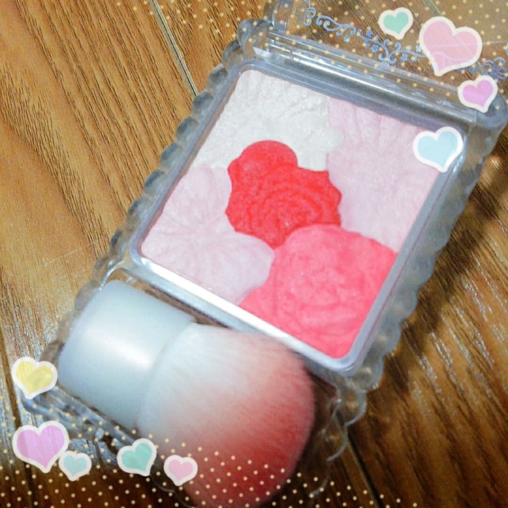 グロウフルールチークス/キャンメイク/パウダーチークを使ったクチコミ(1枚目)