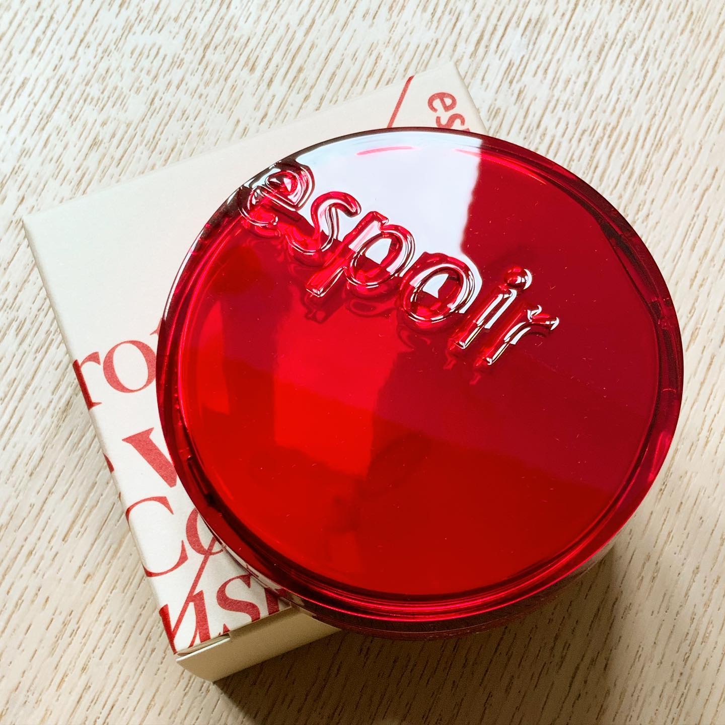 プロテーラービーベルベットカバークッション/espoir/クッションファンデーションを使ったクチコミ（1枚目）