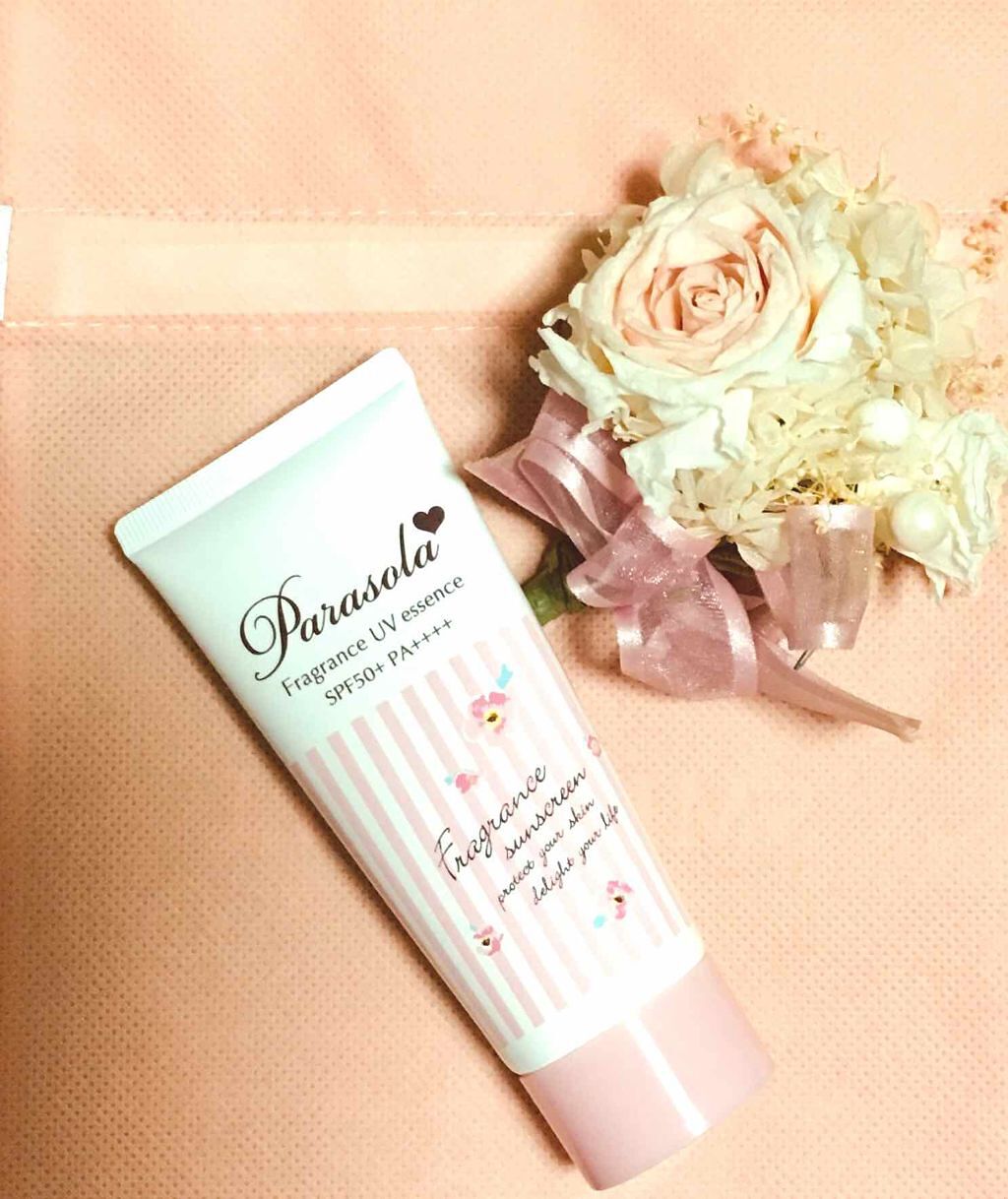 パラソーラ フレグランス UVエッセンス/パラソーラ/日焼け止め・UVケアを使ったクチコミ（1枚目）