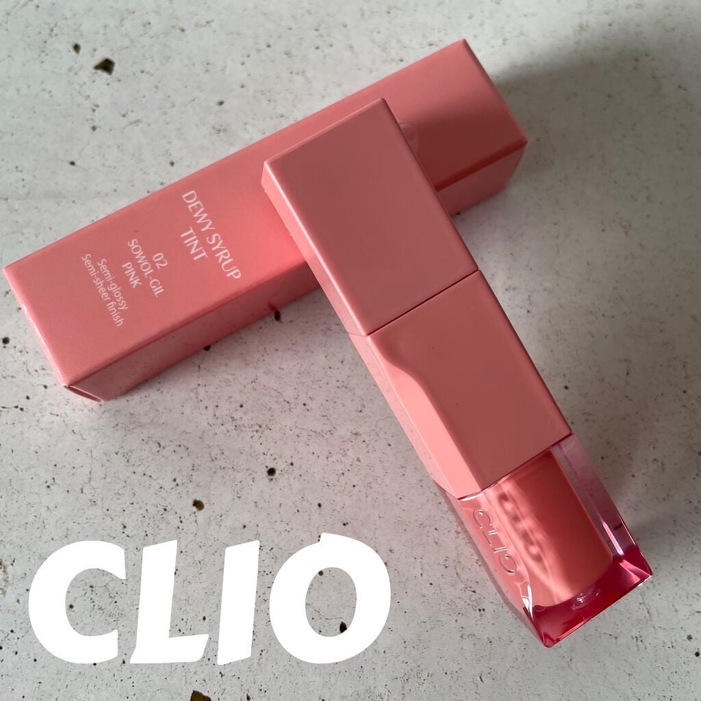 デューイ シロップ ティント/CLIO/口紅を使ったクチコミ(1枚目)