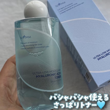 超低分子ヒアルロン酸トナー/Isntree/化粧水を使ったクチコミ(2枚目)