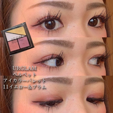 UR GLAM　VELVET EYE COLOR PALETTE/U R GLAM/アイシャドウパレットを使ったクチコミ（1枚目）