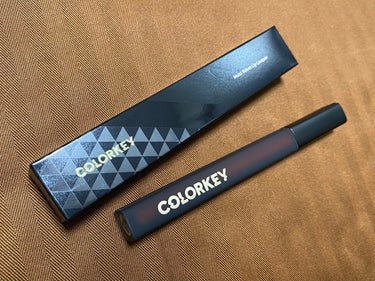 モイストベルベットリップラッカー/COLORKEY/口紅を使ったクチコミ（1枚目）