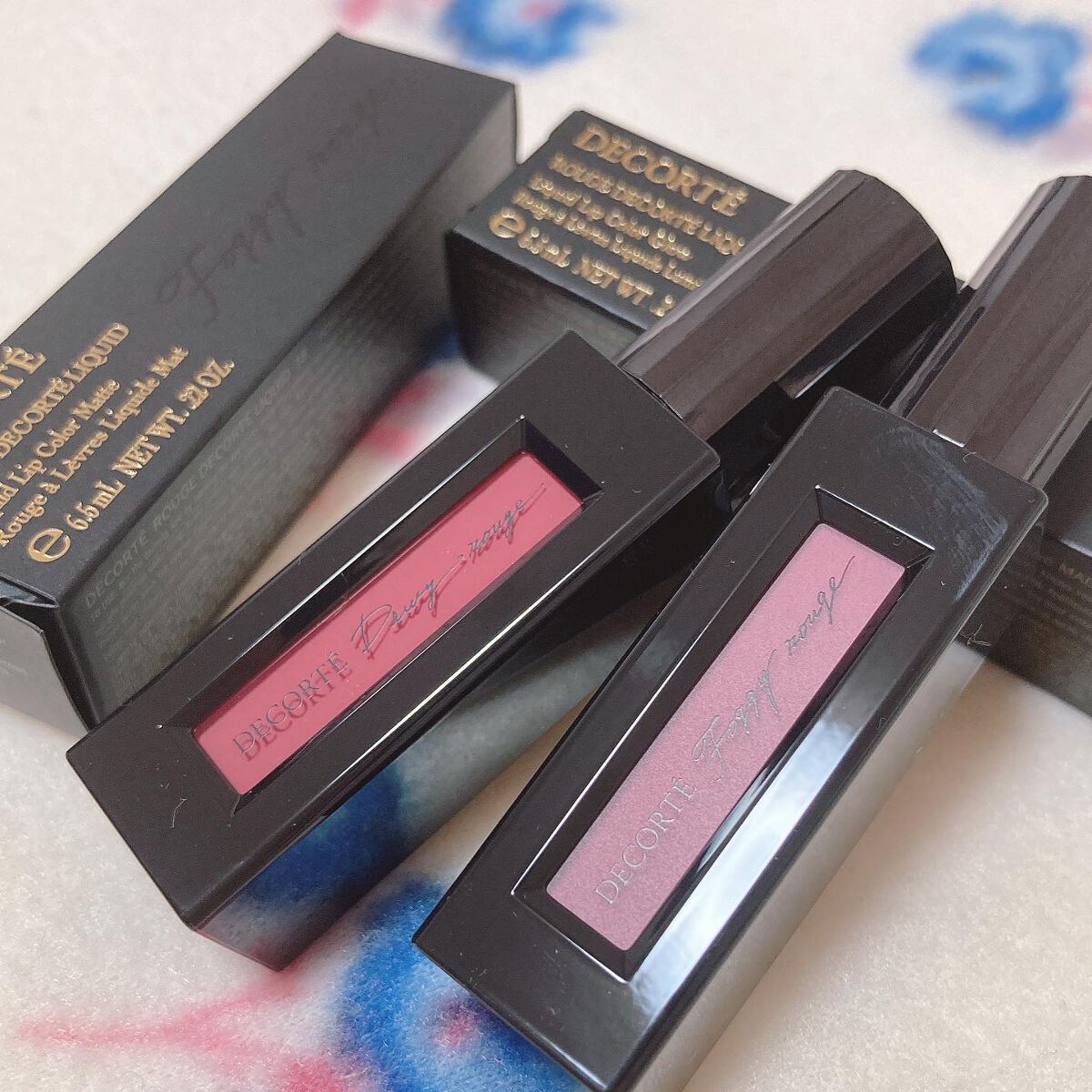 ルージュ デコルテ リキッド/DECORTÉ/口紅を使ったクチコミ(9枚目)