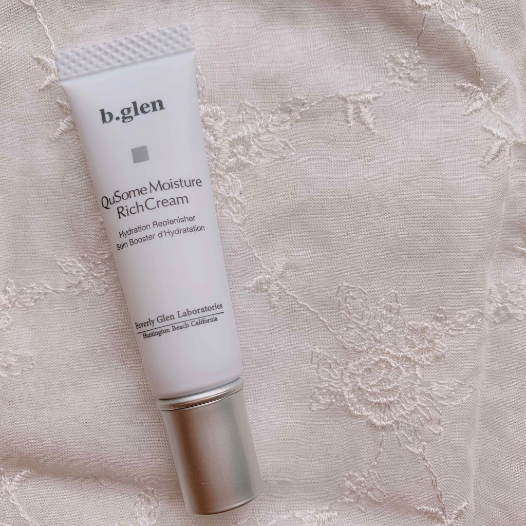 QuSomeモイスチャーリッチクリーム/b.glen/フェイスクリームを使ったクチコミ（1枚目）