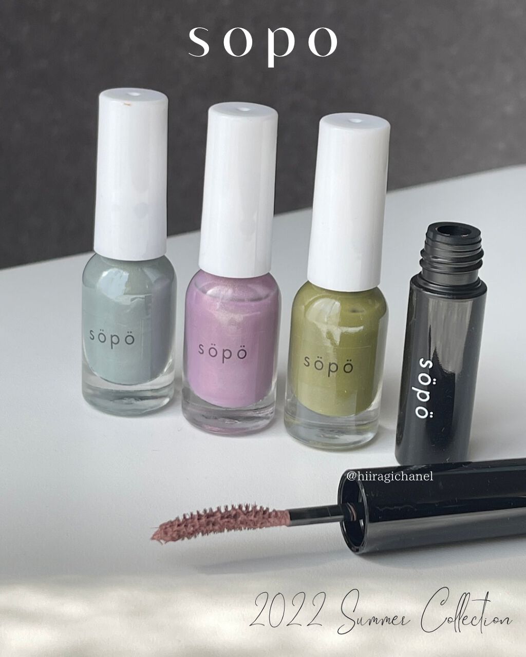 カラーマスカラ/sopo/マスカラを使ったクチコミ(1枚目)