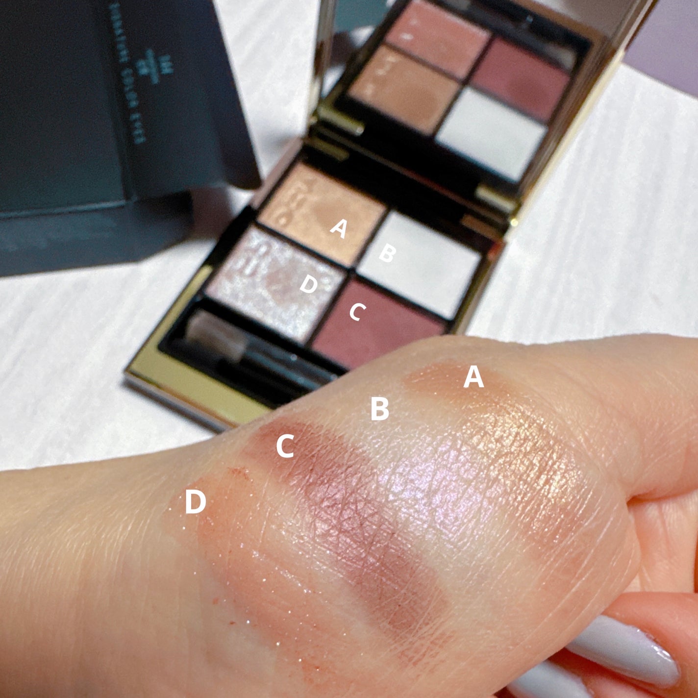 アイ カラー クォード/TOM FORD BEAUTY/アイシャドウパレットを使ったクチコミ(5枚目)