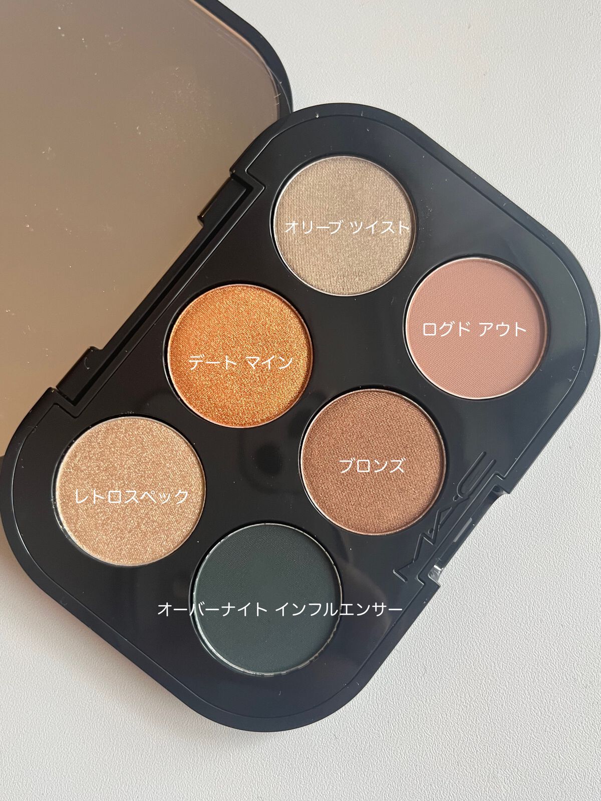 コネクト イン カラー アイシャドウ パレット × 6/M・A・C/アイシャドウパレットを使ったクチコミ（2枚目）