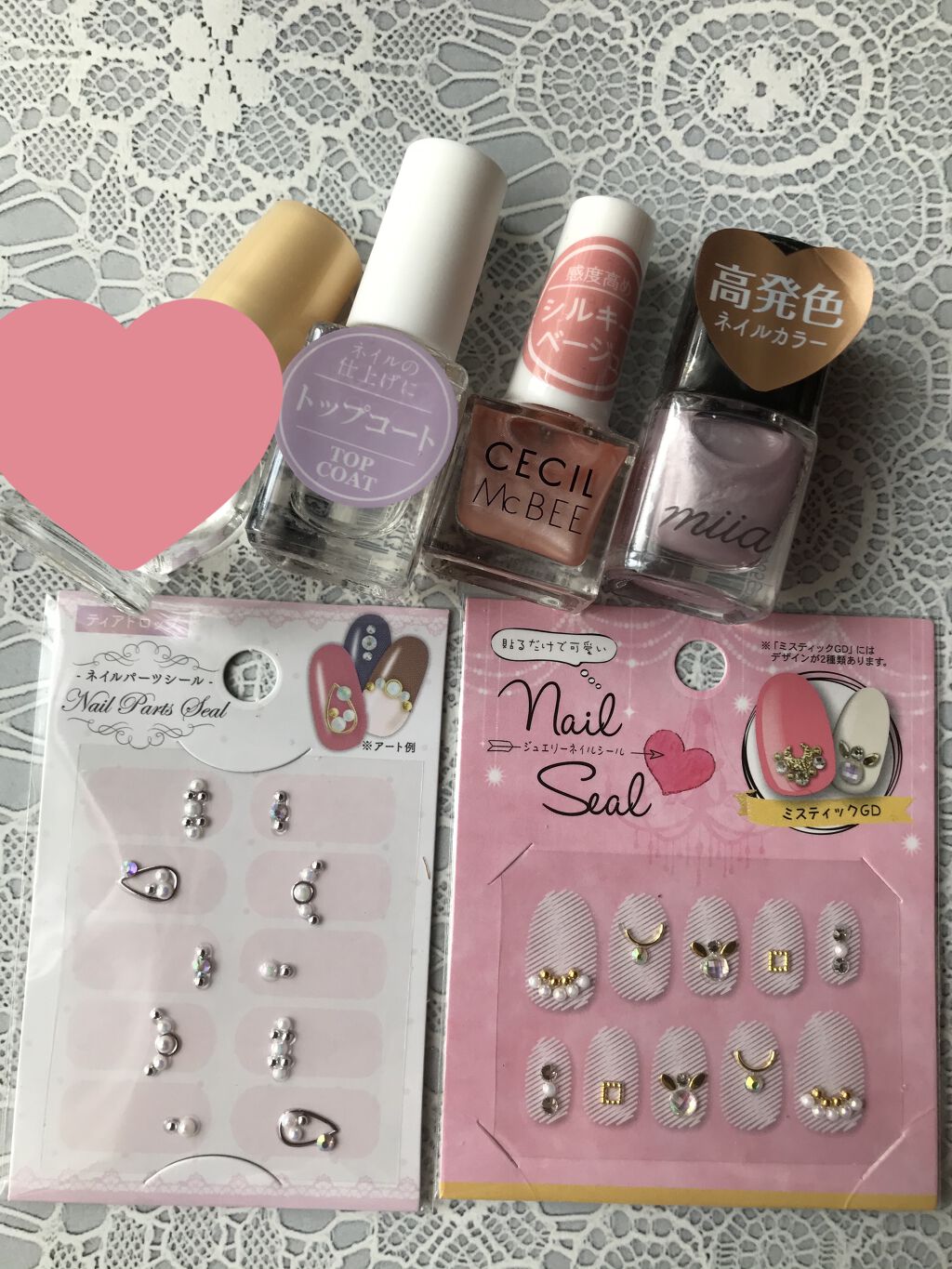 ネイルカラー/CECIL Mc BEE(セシルマクビー)/マニキュアを使ったクチコミ（2枚目）