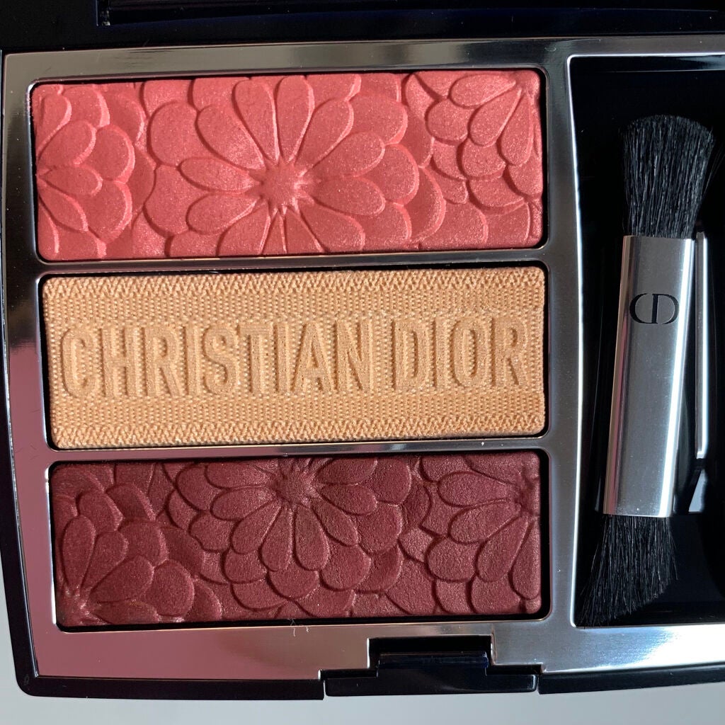 トリオ ブリック パレット<ピュア グロウ>/Dior/アイシャドウパレットを使ったクチコミ(2枚目)
