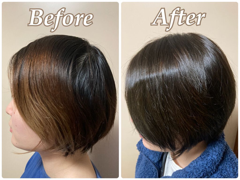 泡カラー/リーゼ/ヘアカラーを使ったクチコミ(3枚目)