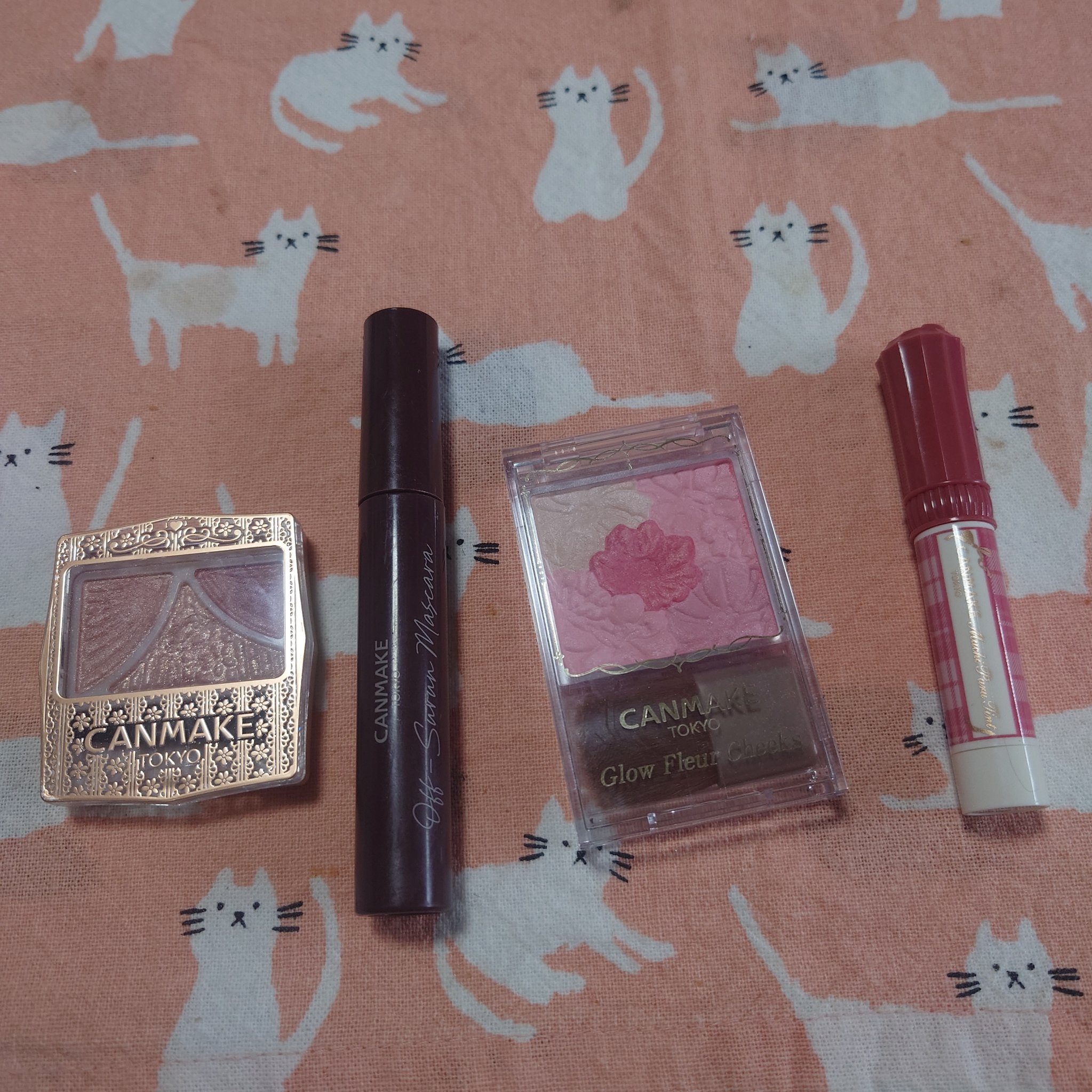 グロウフルールチークス/キャンメイク/パウダーチークを使ったクチコミ（1枚目）